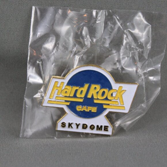 Vintage Colled Pin - Hard Rock Cafe Skydome official Logo - Stamped Pin - Picture 1 of 3